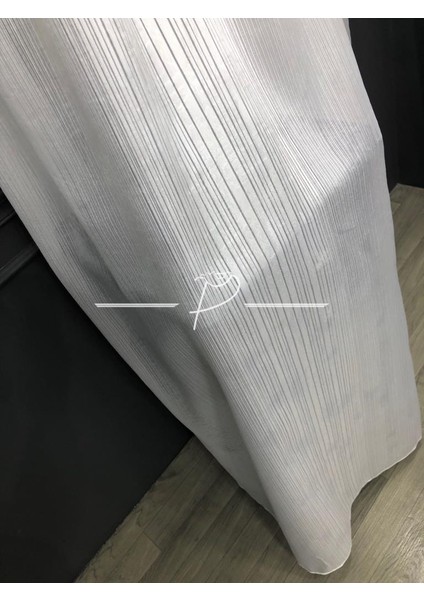 Tül Perde Çizgili Maltepe Desen Pilesiz Düz Dikim fiyatları