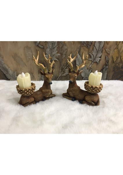 Geyik Şamdan Heykel