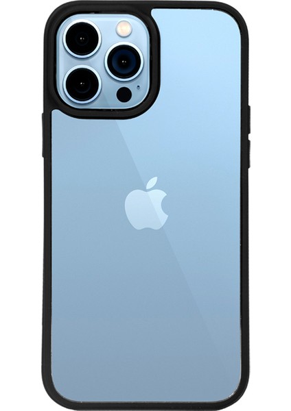 iPhone 14 Pro Max Bold Şeffaf Telefon Kılıfı
