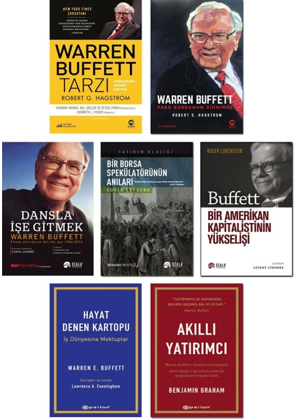 Hayat Denen Kartopu + Akıllı Yatırımcı + Dansla Işe Gitmek + Warren Buffett Tarzı + Bir Amerikan Kapitalistinin Yükselişi + Bir Borsa Spekülatörünün Anıları + Para Kurdunun Zihninde - Edwin Lefevre