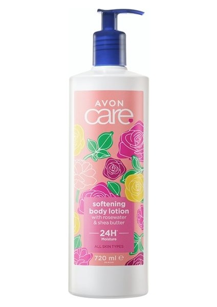 Care Gül Suyu ve Shea Yağı İçeren Yumuşatıcı Vücut Losyonu 750 ml