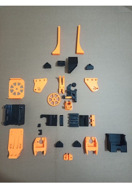 PRUSAMK3S-SG 3dprinter Üç Boyutlu Yazıcı Plastik Seti