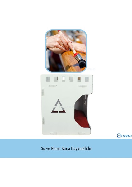 Büyük Kedi Evi Dekoratif Ahşap Dayanıklı 50X35 cm Kedi Yatağı Küp Model indirimleri