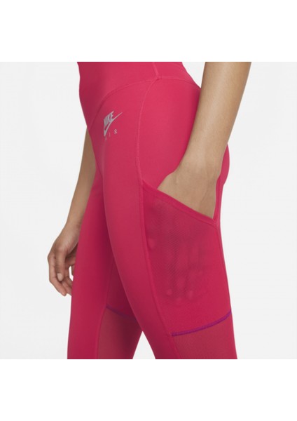Air Dri-Fit Fold-Over Waist 7/8 Running Kadın Spor Tayt DR7553-643 fırsatları