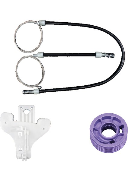 Polo 4 9n3 2005-2009 Cam Kriko Teli Tamir Takımı Arka Sağ