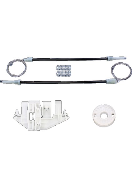 Peugeot 406 1995-2004 Cam Kriko Teli Ön Sol Set