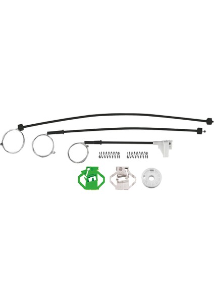 Polo Klasik 1996-1999 Cam Kriko Teli Ön Sol Tamir Takımı