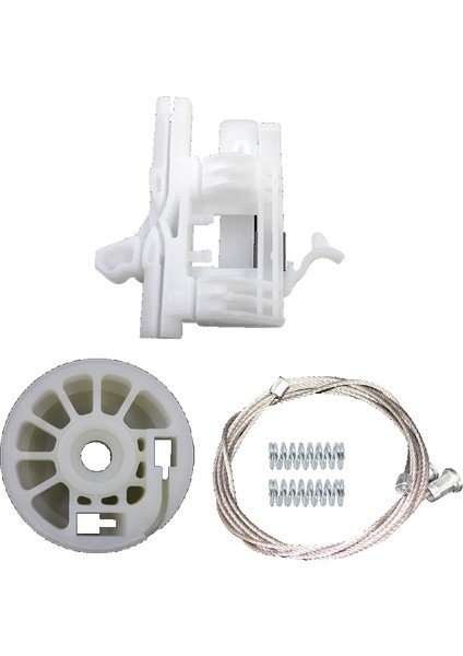 Fiat 500 2011-2017 Cam Kriko Teli Sağ Set