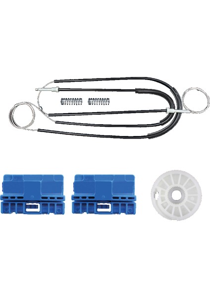 Audi A6 2004-2011 Cam Kriko Teli Ön Sol Sağ Tamir Takımı