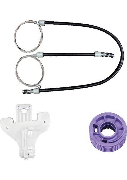 Polo 4 9n3 2005-2009 Cam Kriko Teli Tamir Takımı Arka Sol