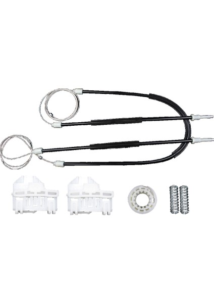 Polo 3 6n 1994-1999 Manüel Cam Kriko Teli Ön Sol Tamir Takımı