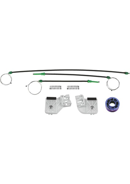 Polo 4 9n Coupe 2002-2008 Cam Kriko Teli Ön Sol Tamir Takımı