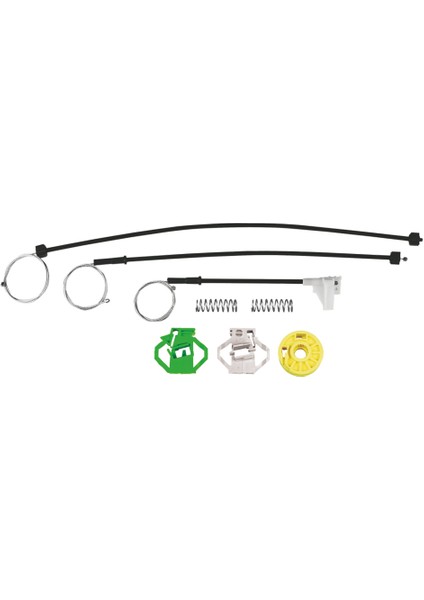 Polo Klasik 2000-2002 Cam Kriko Teli Ön Soltamir Takımı (Dürbün Göğüs)