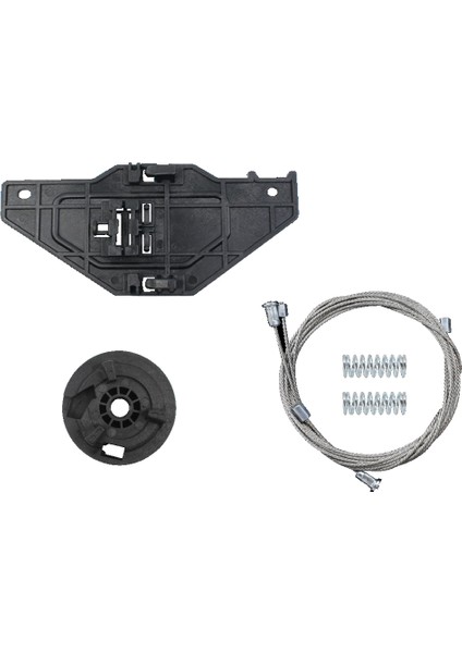 Citroen C3 2010-2016 Cam Kriko Teli Tamir Takımı Ön Sağ