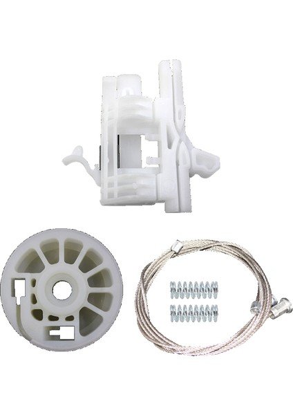 Fiat 500 2011-2017 Cam Kriko Teli Ön Sol Set
