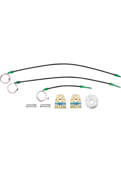 Golf 5-Jetta 2005-2009 Cam Kriko Teli Ön Sol Tamir Takımı