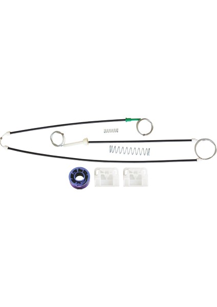 Audi A3 Coupe 2004-2009 Cam Kriko Teli Tamir Takımı Ön Sağ