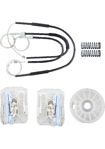Audi A4 2008-2014 Cam Kriko Teli Ön Sol Sağ Tamir Takımı