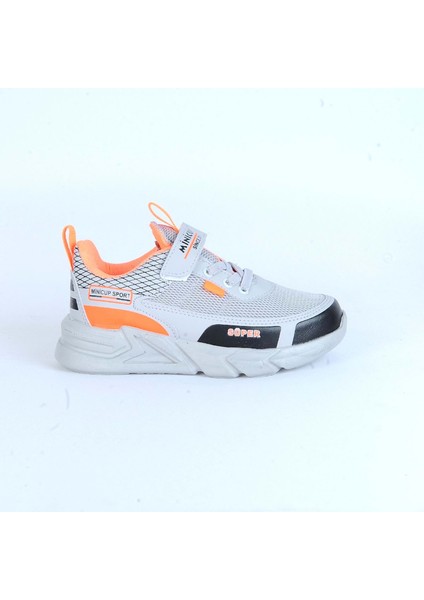 147 Erkek Çocuk Spor Ayakkabı - MDS00762-FÜME-3310