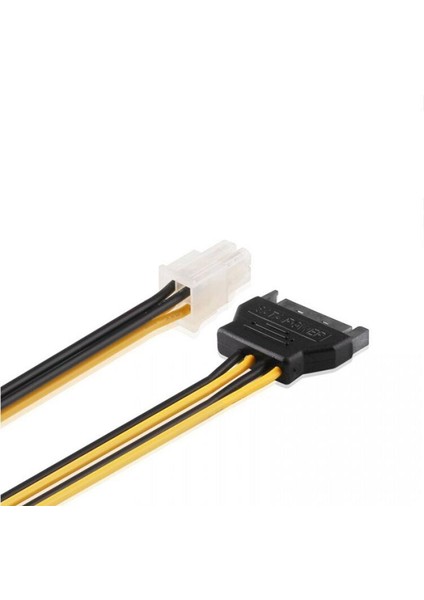 30 cm 15 Pin Erkek Sata To 4 Pin Kablo 15 Pin Sata To 4 Pin 12V Power Kablo
