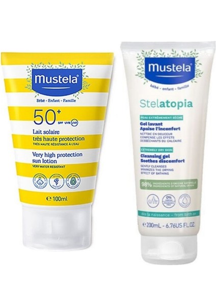 Güneş Losyonu Spf 50 100 ml - Mustela Güneş Losyonu Spf 50 100 ml