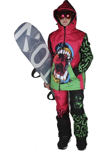 SS7972 Secret Scream Snowboard Mont & Pantolon Takımı