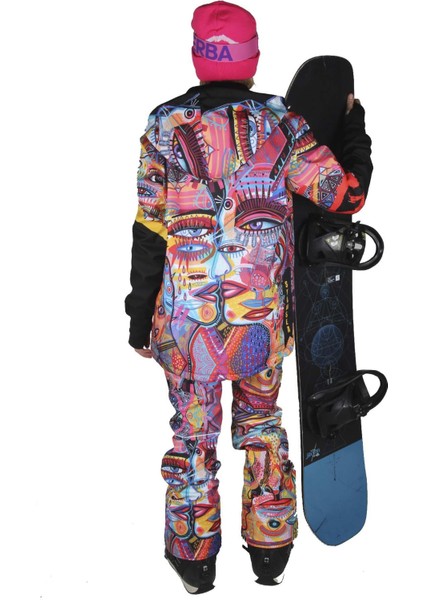 SS7978 Artistic Touch Kadın Snowboard Mont & Pantolon Takımı