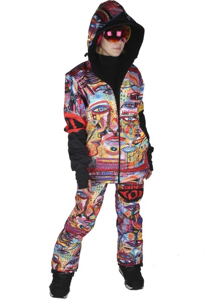 SS7978 Artistic Touch Kadın Snowboard Mont & Pantolon Takımı indirimleri