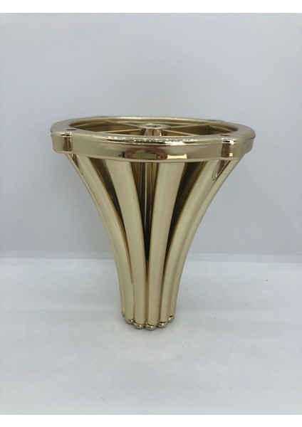 Plastik. 12 cm Gold Kaplama, Dekoratif Koltuk,mobilya,ünite Ayağı (4 Adet)