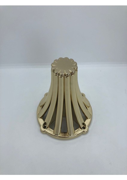 Plastik. 12 cm Gold Kaplama, Dekoratif Koltuk,mobilya,ünite Ayağı (4 Adet)