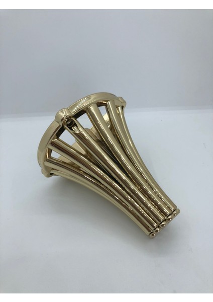 Plastik. 12 cm Gold Kaplama, Dekoratif Koltuk,mobilya,ünite Ayağı (4 Adet)