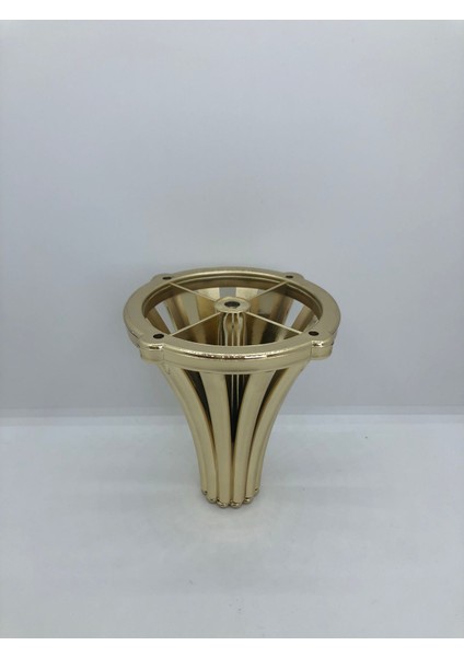 Plastik. 12 cm Gold Kaplama, Dekoratif Koltuk,mobilya,ünite Ayağı (4 Adet)