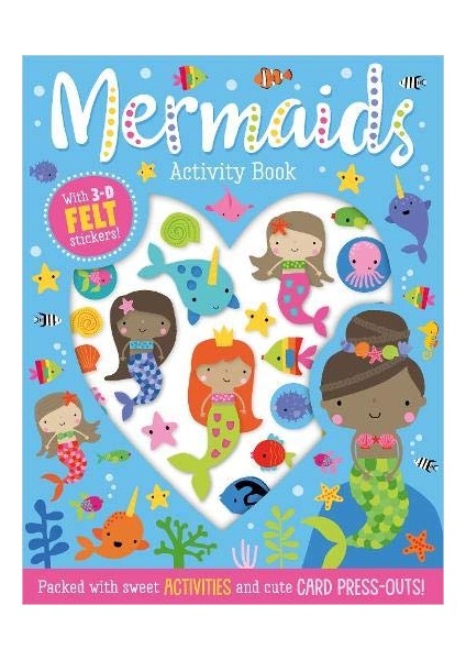 Mermaids Activity Book (With Felt Stickers)