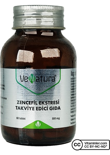 Zencefil Ekstresi 60 Tablet fiyatları