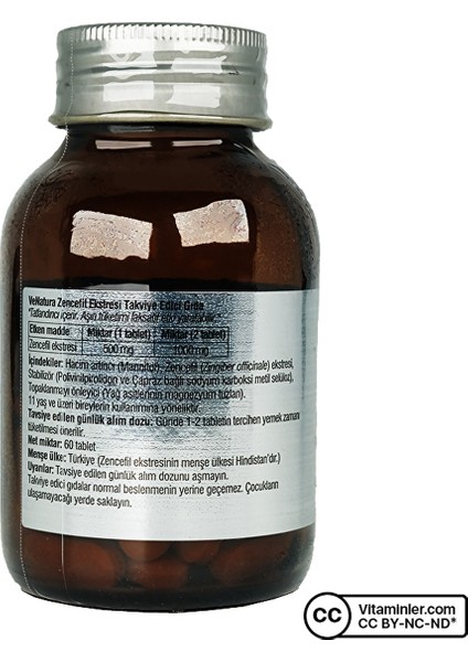 Zencefil Ekstresi 60 Tablet modelleri