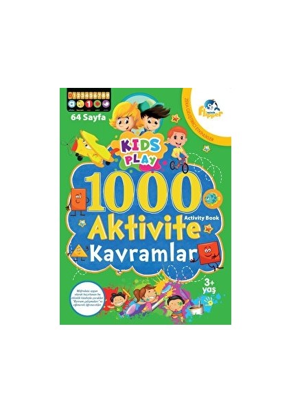 1000 Aktivite Kavramlar 3+ Yaş - Derya Erdoğmuş