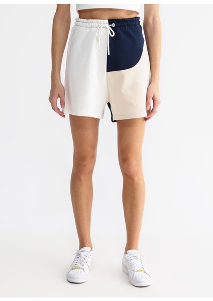 Lastikli Bel Basic Çok Renkli Kadın Şort BARTOL modelleri