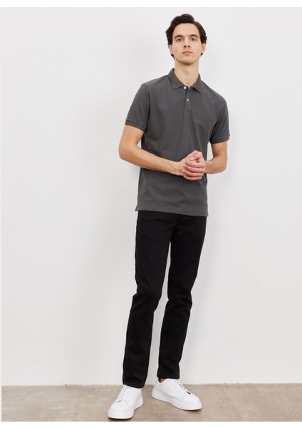 Polo Yaka Antrasit Erkek T-Shirt 4A9000000001 fiyatları