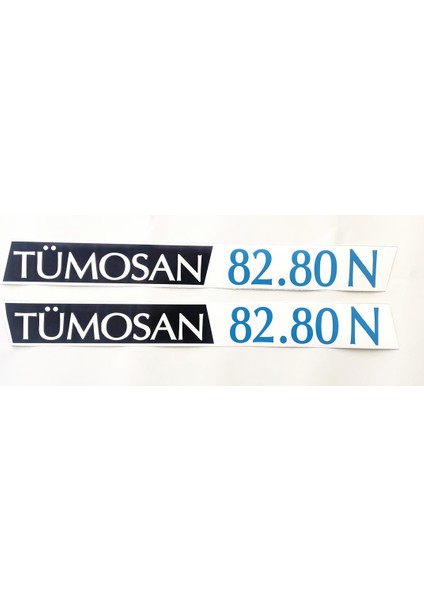 Klasik 82.80 N Yan Yazı Tanıtım Etiketi (2001-2009 Model) Sağ-Sol Takım