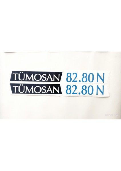 Klasik 82.80 N Yan Yazı Tanıtım Etiketi (2001-2009 Model) Sağ-Sol Takım