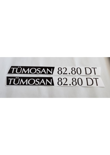 Klasik 82.80 Dt Yan Yazı Tanıtım Etiketi (1996-2000 Model) Sağ-Sol Takım