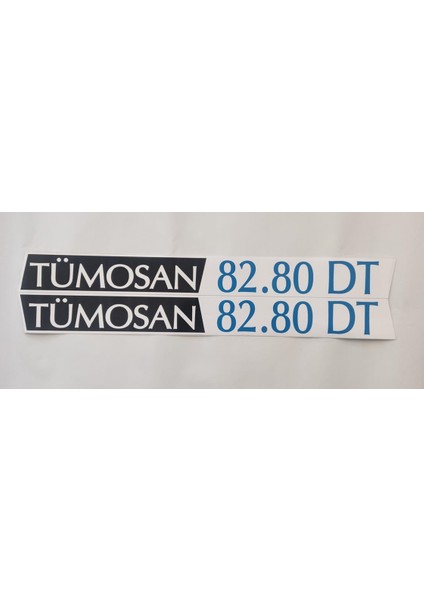 Klasik 82.80 Dt Yan Yazı Tanıtım Etiketi (2001-2009 Model) Sağ-Sol Takım