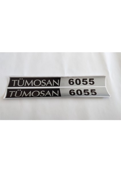 Klasik 6055 Yan Yazı Tanıtım Etiketi (2010-2017 Model) Sağ-Sol Takım