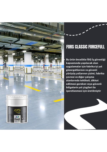 PMR Pamir Boya 20KG Fors Classic Forcefull - Isg Boyası