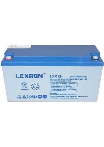 LXR12-160 12V 160AH Jel Akü