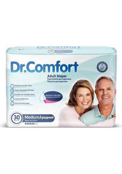 Dr.comfort Hasta Bezi M Beden 30 Adet