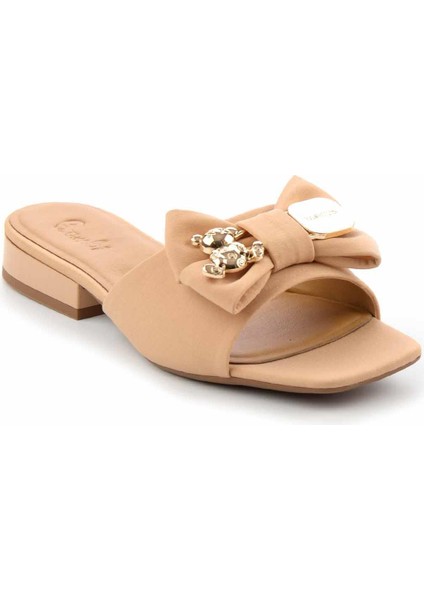 Mat Nude Saten Kadın Terlik K04213286638 modelleri