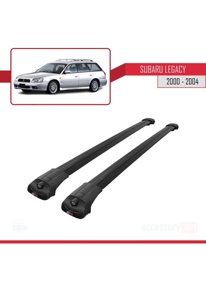 Subaru Legacy 2000-2004 Arası Ile Uyumlu Ace-1 Ara Atkı Tavan Barı Siyah