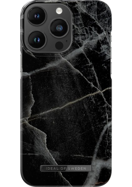 Fashion Case Apple iPhone 14 Pro Max Telefon Kılıfı Siyah Desenli