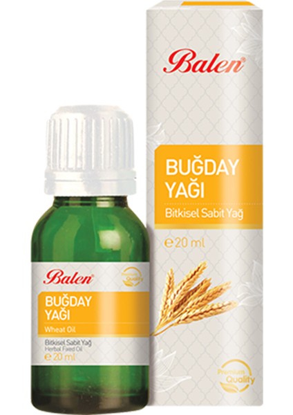 Buğday Yağı 20 ml (%100 Saf)